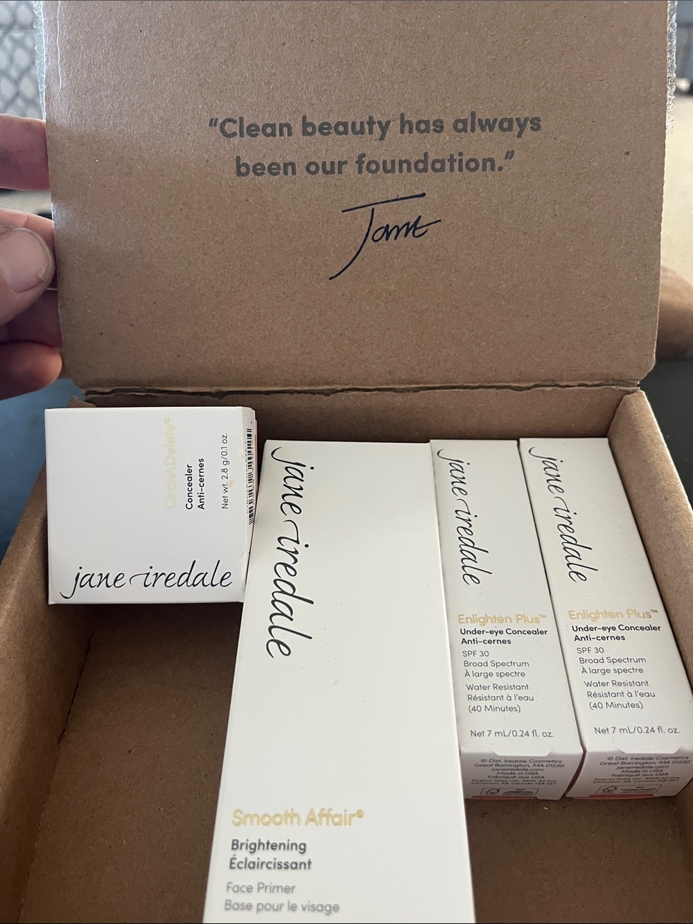 jane iredale Smooth Affair Brightening Face Primer — White - Picture 2 of 8